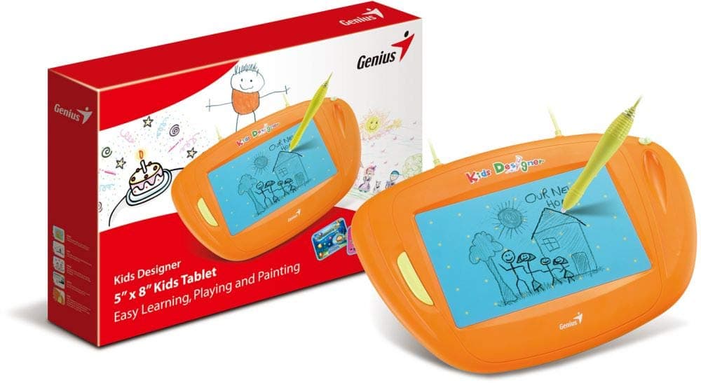 GeniusKids Designer Graphic Tablet (orange)