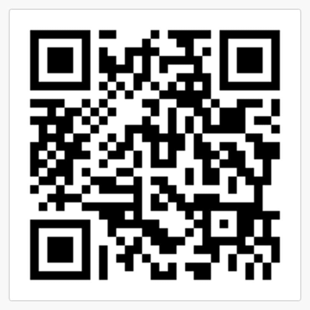 Never Gonna Give You UP Rick Roll QR Code Decal Bumper Sticker 5" Size