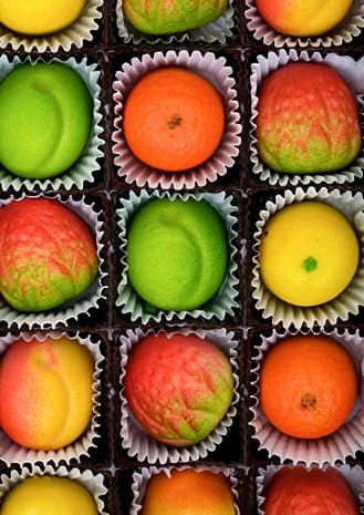 Bulk Marzipan Fruits 6 Lbs