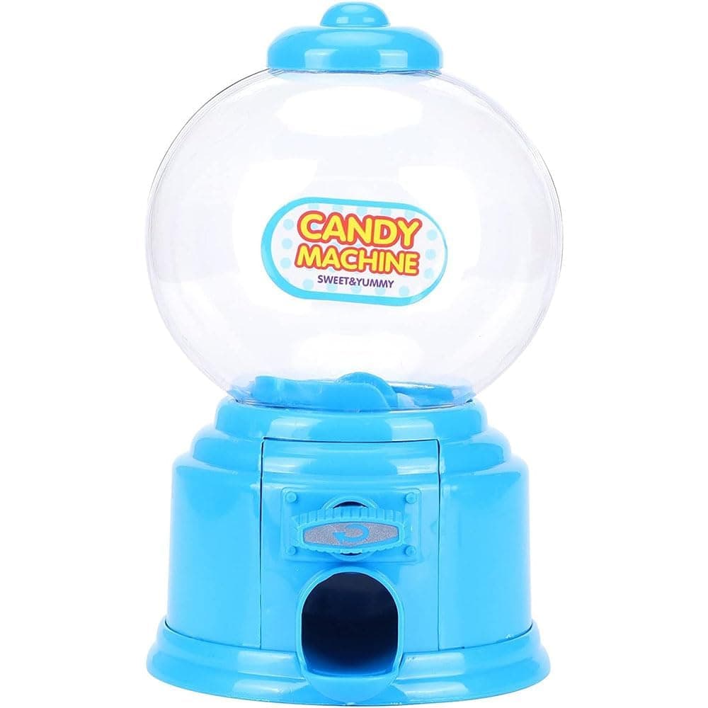 X spring Candy Vending Machine, Gumball Machine with Easy Twist-Off Refill, Mini Candy Dispenser with Twist the Button, Vending Machine Can be Used as Filled with Candy, Piggy Bank and More