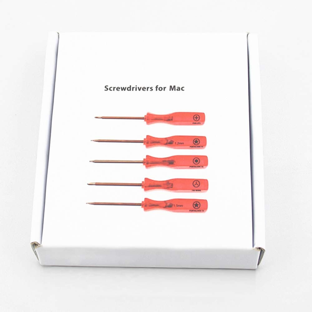 STAIGO S2 Pentagram Hexagram Phillips Tri-wing Screwdrivers for Mac Pro MacBook Air and MacBook, Mobile phone and laptop notebook Tablet SSD Solid state hard drive (fit All Macbook models)