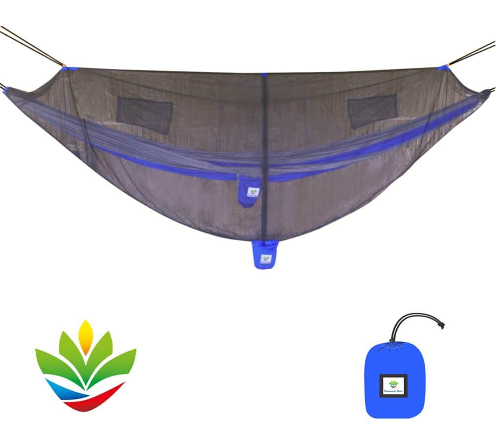 Hammock Bliss Net Cocoon Ultralight -The Ultimate Lightweight Hammock Bug Net Canopy for Your Camping Hammock with Insect Proof No See Um Mesh – Make Hammock Camping A Bug Free Experience