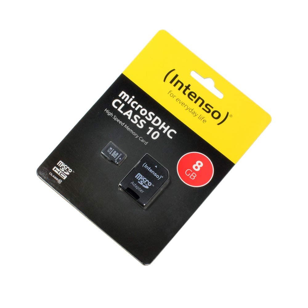 8GB Memory Card compatible with Artfone C1, microSDHC, Class 10, HighSpeed, +SD Adapter