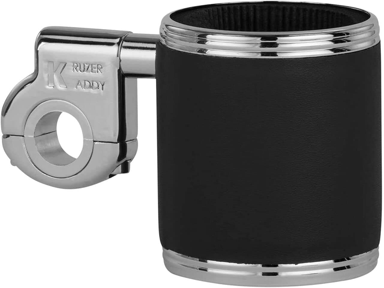 Kruzer KaddyLeather Wrap Cup Holder Bar Mount