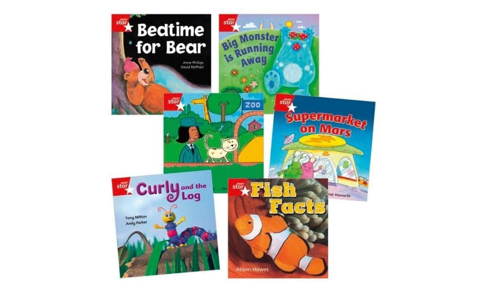 Learn at Home:Star Reading Red Level Pack (5 fiction and 1 non-fiction book)