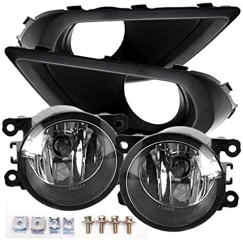UFRAME Compatible with 2014 2015 2016 Subaru Forester 2.5i Halogen Fog light Kit w/Bezels/Bulbs (Do NOT Fit Turbo models)