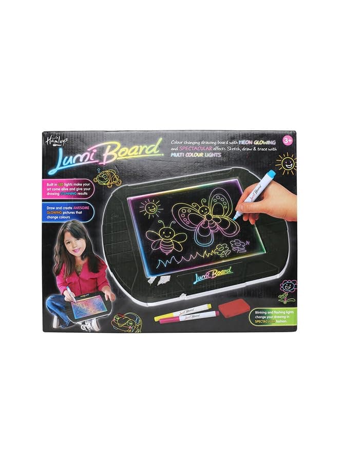 HamleysFR Glow Art Drawing Board, Black