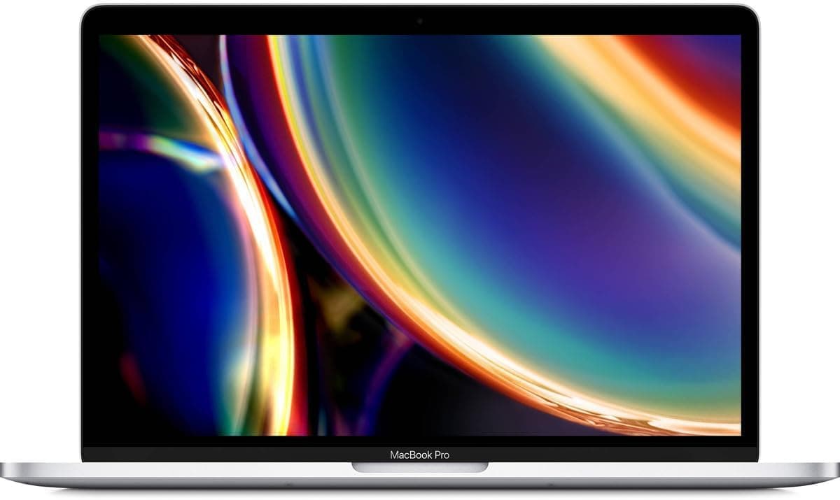 Apple MacBook Pro 13" with Touch Bar, 10th-Generation Quad-Core Intel Core i7 2.3GHz, 32GB RAM, 512GB SSD, Silver (Mid 2020) (Renewed)