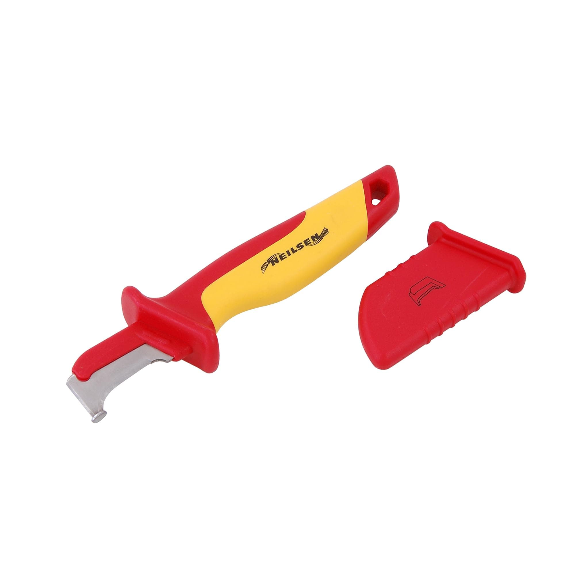 Neilsen CT5683 - VDE Insulated Cable Knife with Hook: Safe Cable Cutting Tool