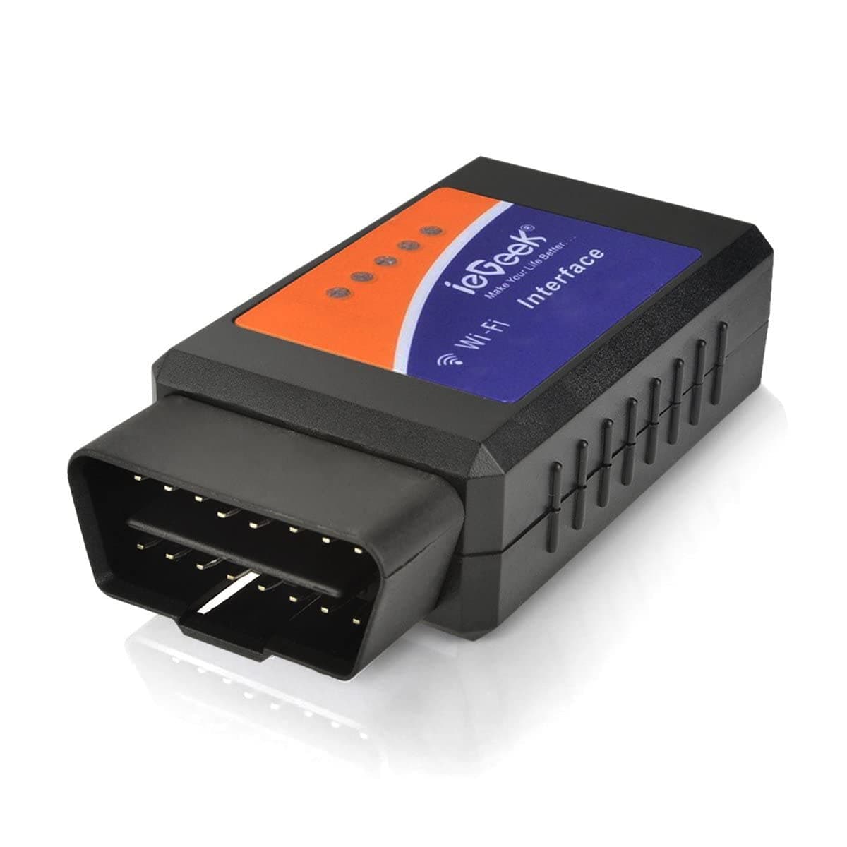 ieGeek Adapter WiFi Wireless Auto Car Diagnostic Scanner - Tool Adapter Compatible with iPhone, iPad, iPod.