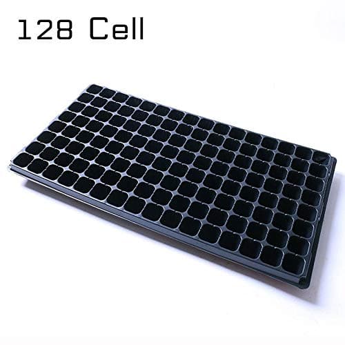 Vanproo 128 Cell Thickened Seed Starter Tray, Extra Strength 1020 Starting Trays for Planting Seedlings, Propagation, Germination Plugs