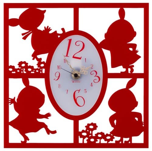 Moomin Wall Clock by Kato kogei