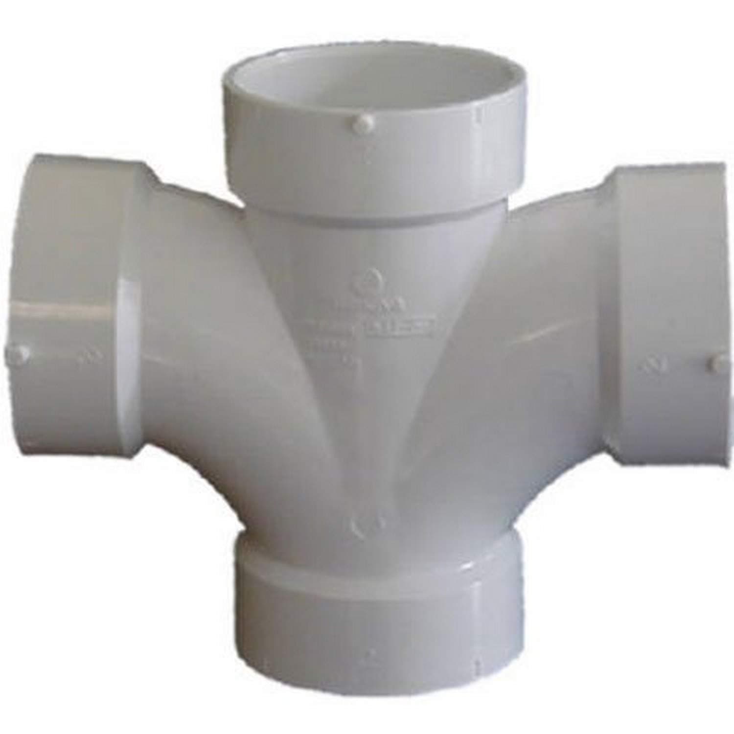 Products 73540 Double Sanitary Tee Pipe Fitting, 4"