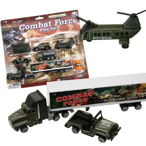 Combat Force Playset - Military Vehicles