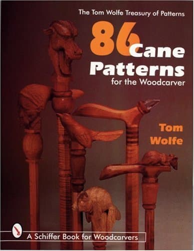 86 Cane Patterns for the Woodcarver