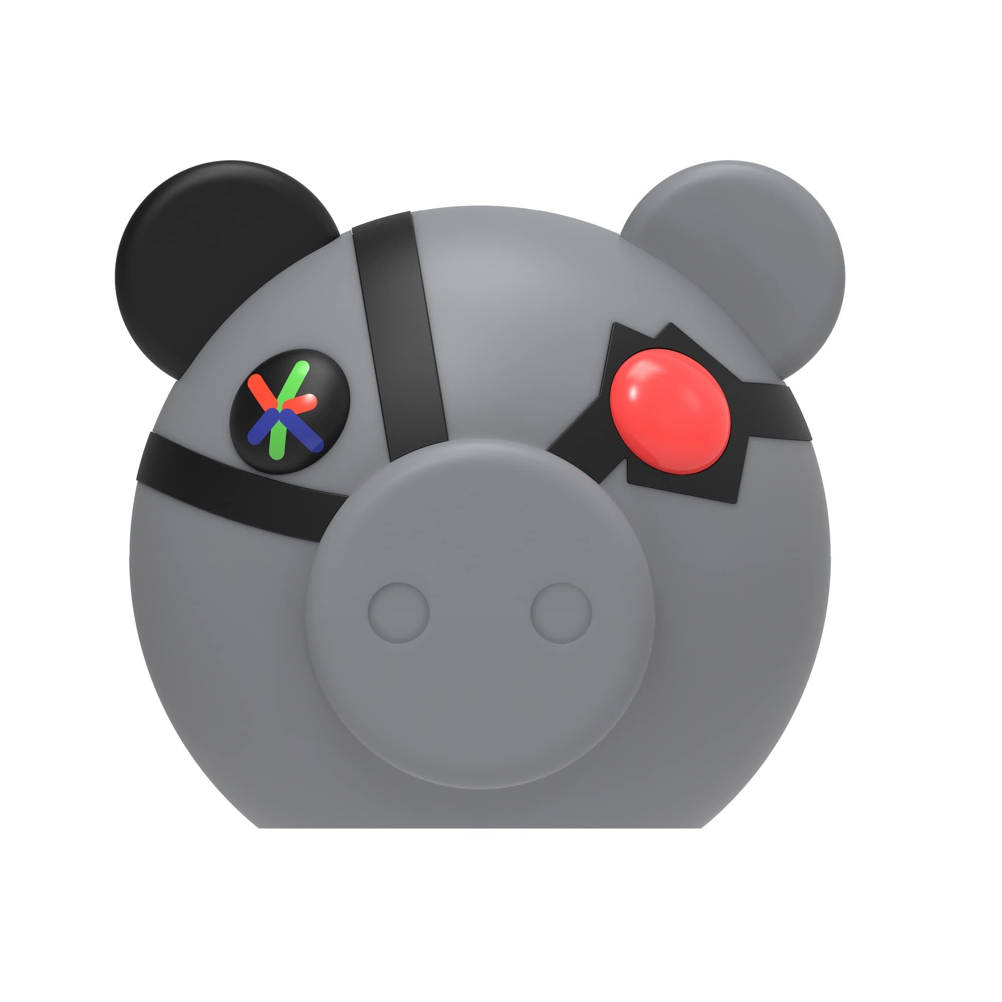 Bizak64239943 Piggy Toy, Grey