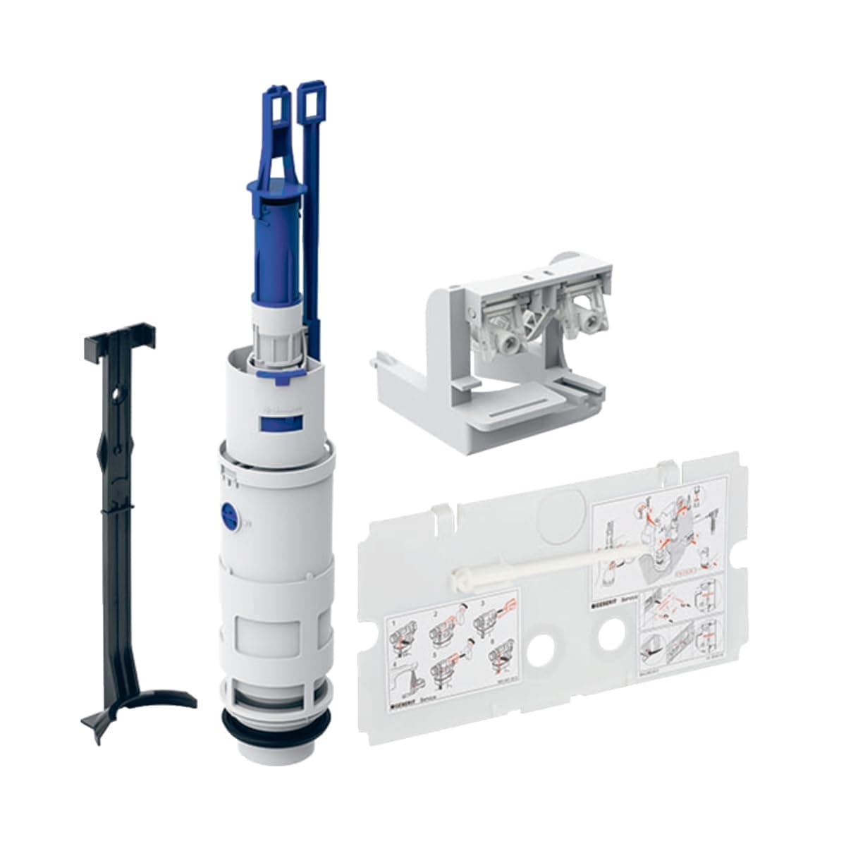 Geberit 240515001 Double-flush built-in box conversion set Geberit Impuls built between 1978 and 1987