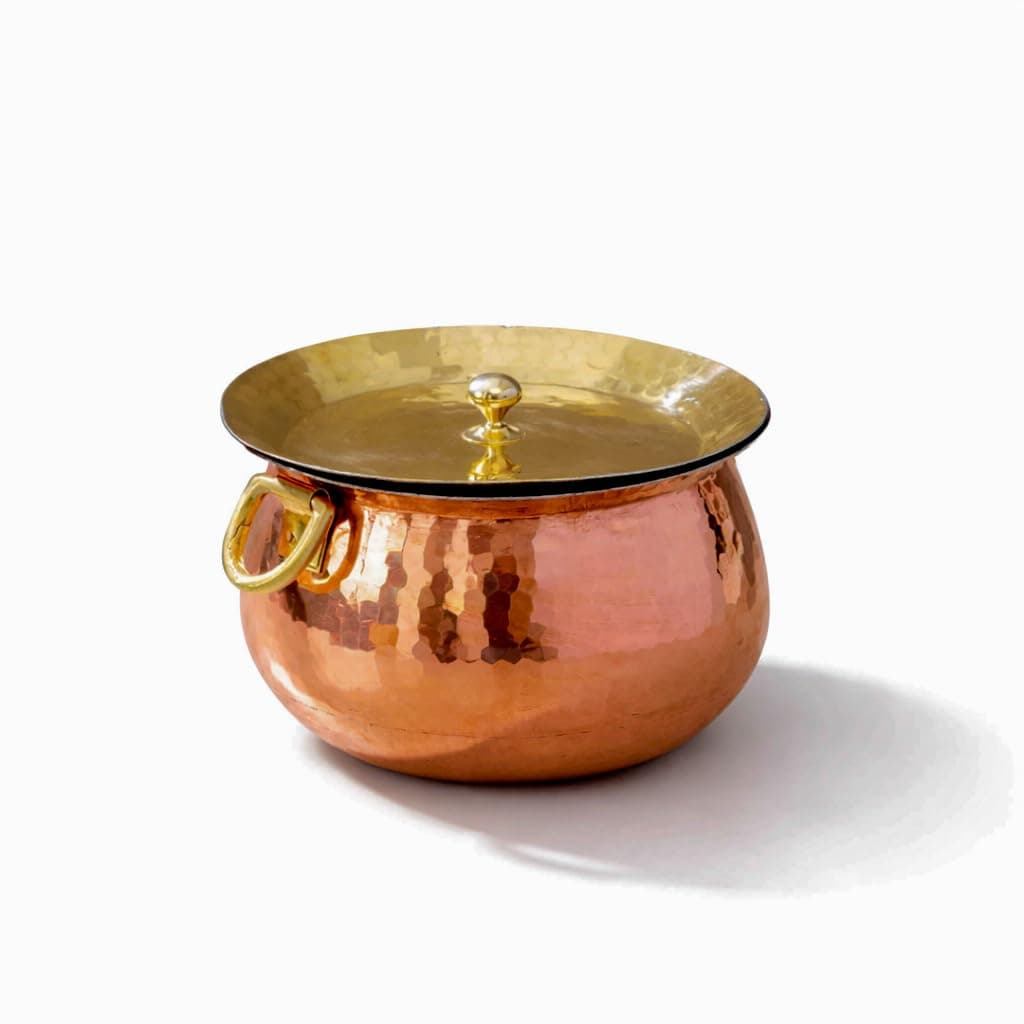 Copper Madurai Handi | Cookware, Tableware & Serveware Item for Home, Hotel & Restaurants.
