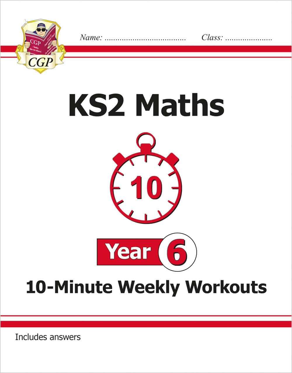 KS2 Maths 10-Minute Weekly Workouts - Year 6