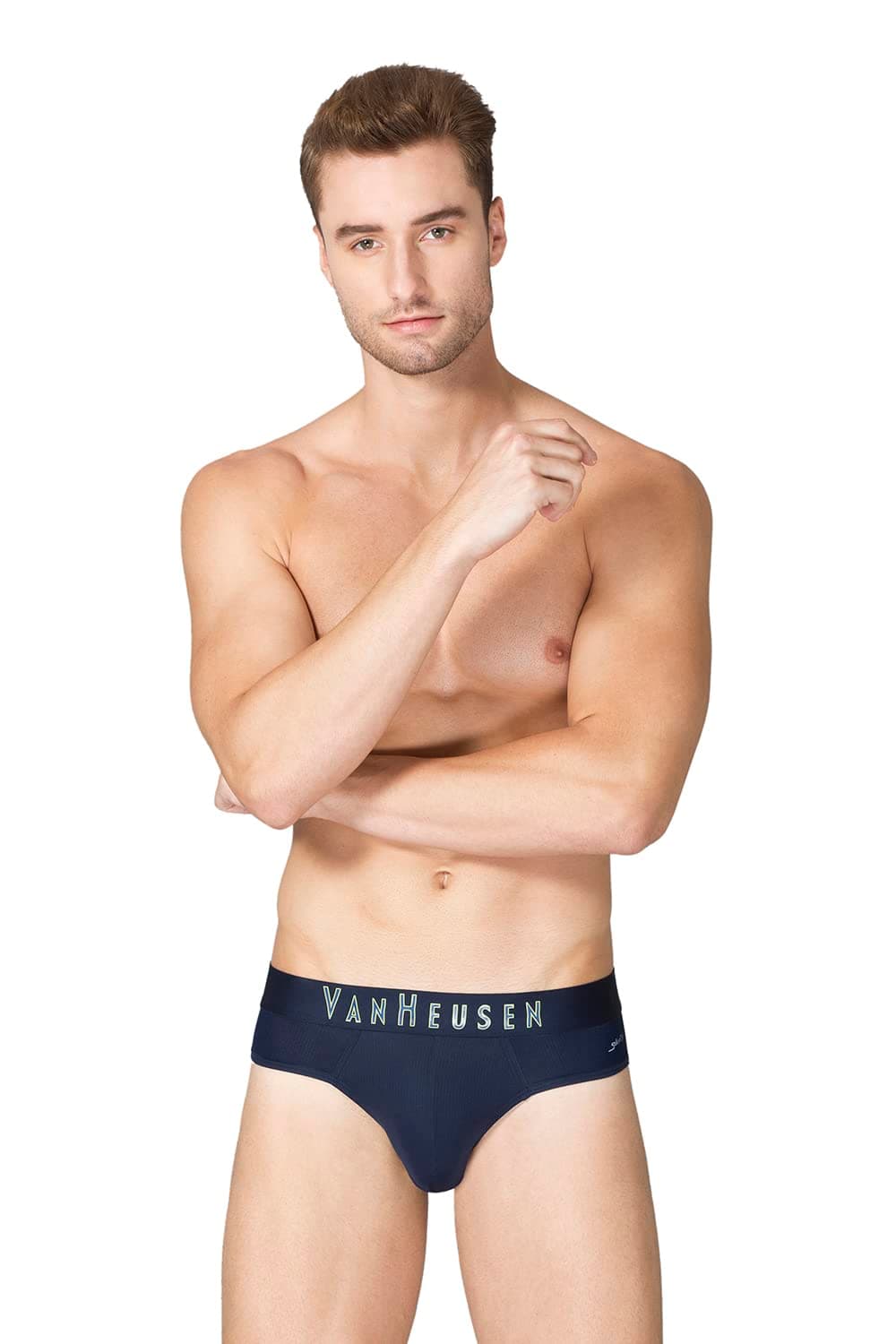 Van HeusenMen Breathable AIR Series Active Brief - Microfibre Elastane - Swift Dry, High Stretch Mesh