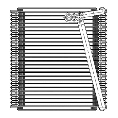 Rareelectrical NEW FRONT A/C EVAPORATOR CORE COMPATIBLE WITH KIA OPTIMA 2006-2010 KIA MAGENTIS 2006-2010 97140-2G010 971402G010