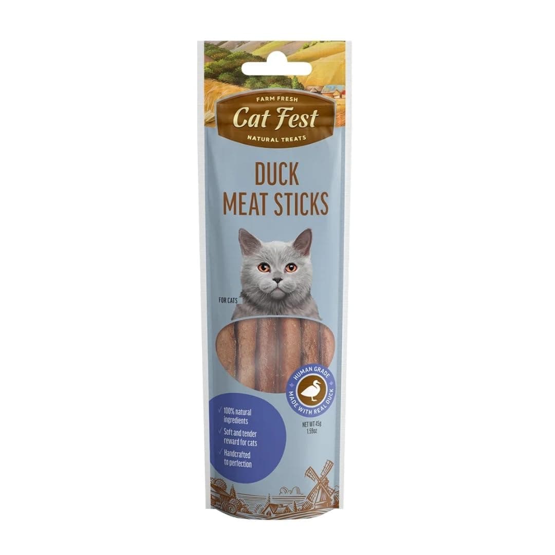 Cat Fest meat sticks duck for 45g