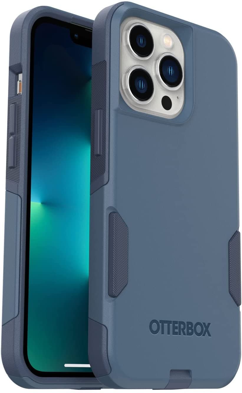 iPhone 13 Pro (ONLY) Commuter Series Case - ROCK SKIP WAY, slim & tough, pocket-friendly, with port protection