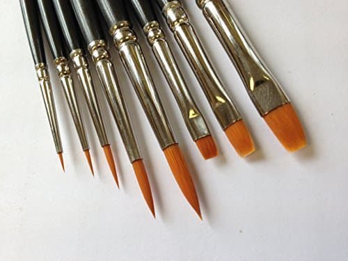 Model Painting Brushes for Wargaming figures and Plastic Scale modelling