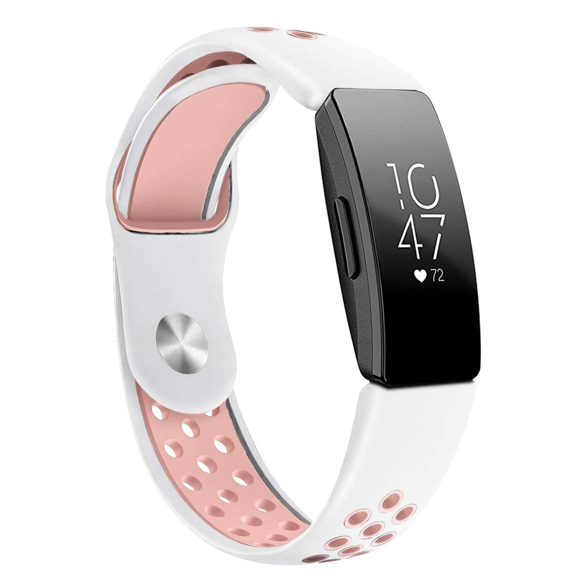 Reety Compatible for Fitbit Inspire/Fitbit Inspire HR Strap, Adjustable TPU Soft Silicone Sport Breathable Bands Sport Strap for Fitbit Inspire/Inspire HR Health & Fitness Tracker