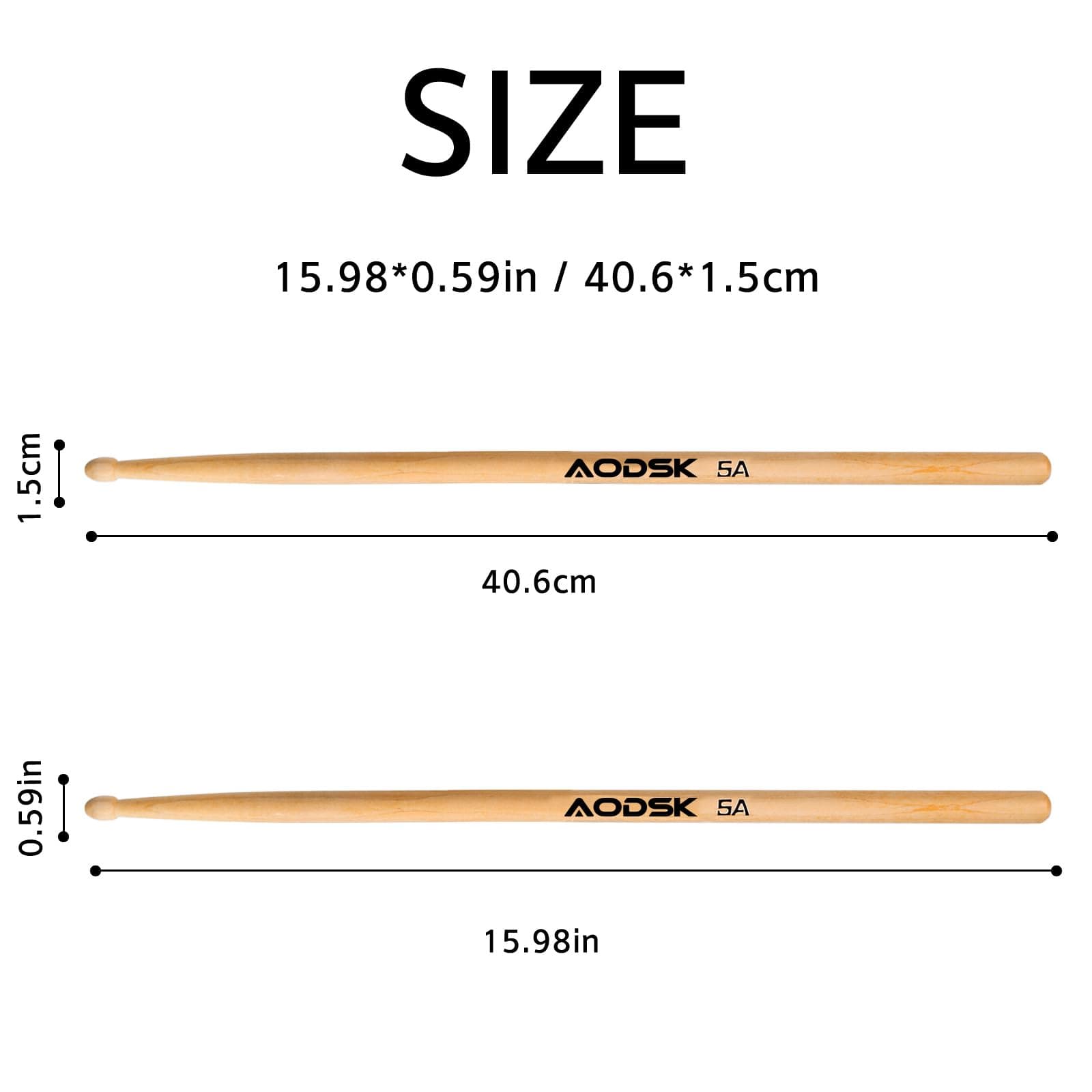 Drum Sticks 5A drumsticks American
