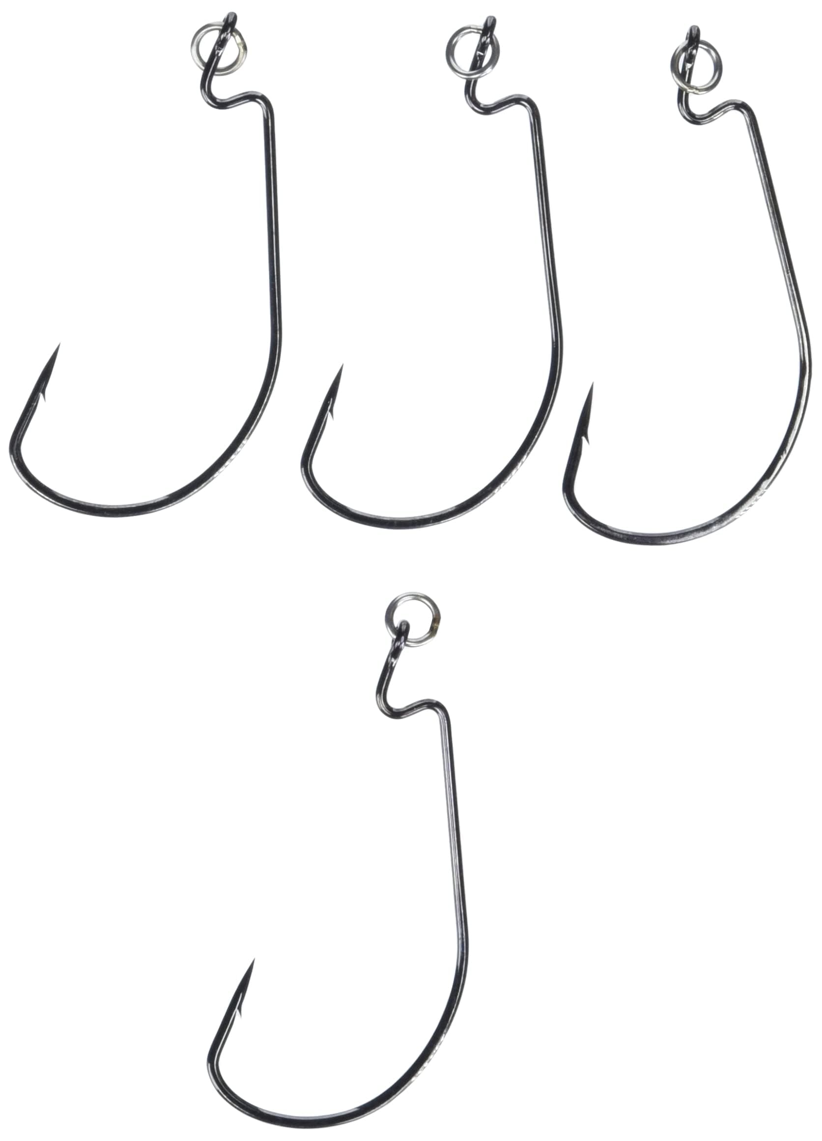 VMCRinged Wide Gap Hook Black Nickel #5/0, Multi, One Size (RWG#5/0BNPP)