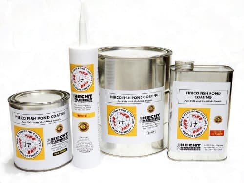 Herco Pond Coating Kit - Gallon Size - Black