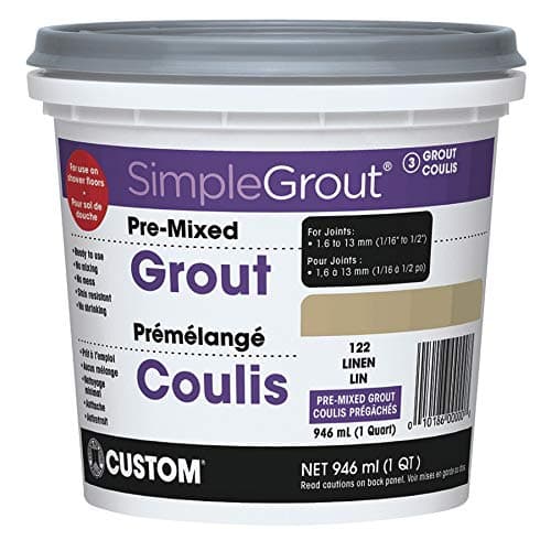 Premixed Sanded Grout - #122 Linen, 946 ml