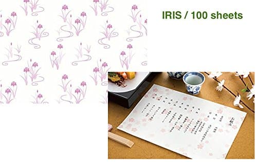 Japanese Menu Print Paper B5 (100 sheets, IRIS)