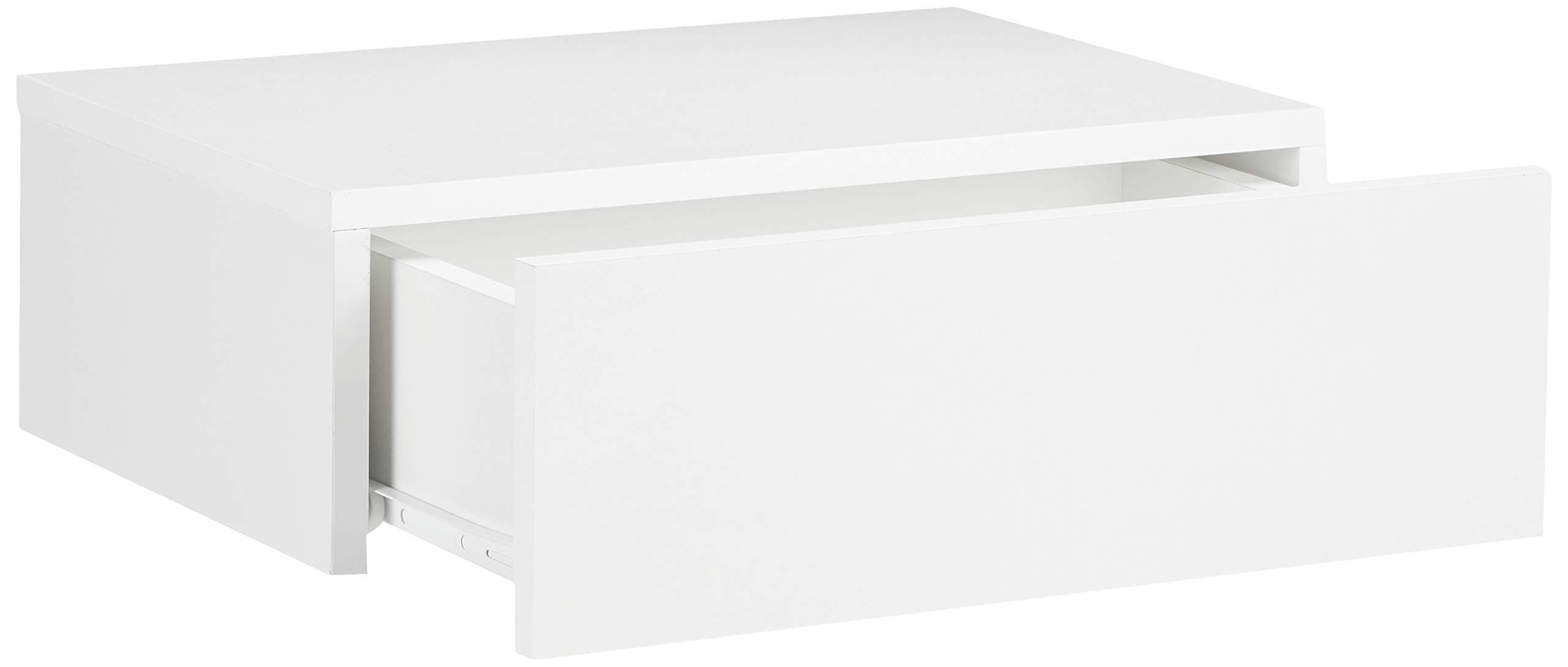 VCM2er Wall Shelf Drawer Storage Unit Bedside Table Floating Cabinet Blado-2x1 Sonoma oak