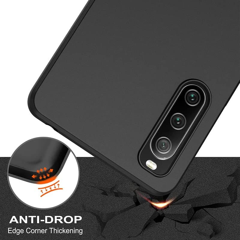 for Ulefone Armor 24 Case, with [ 2 x Screen Protector Tempered Glass Film], Black Soft Silicone Sleeves Shockproof Bumper Protection Case for Ulefone Armor 24 (6.78") - Black & Clear