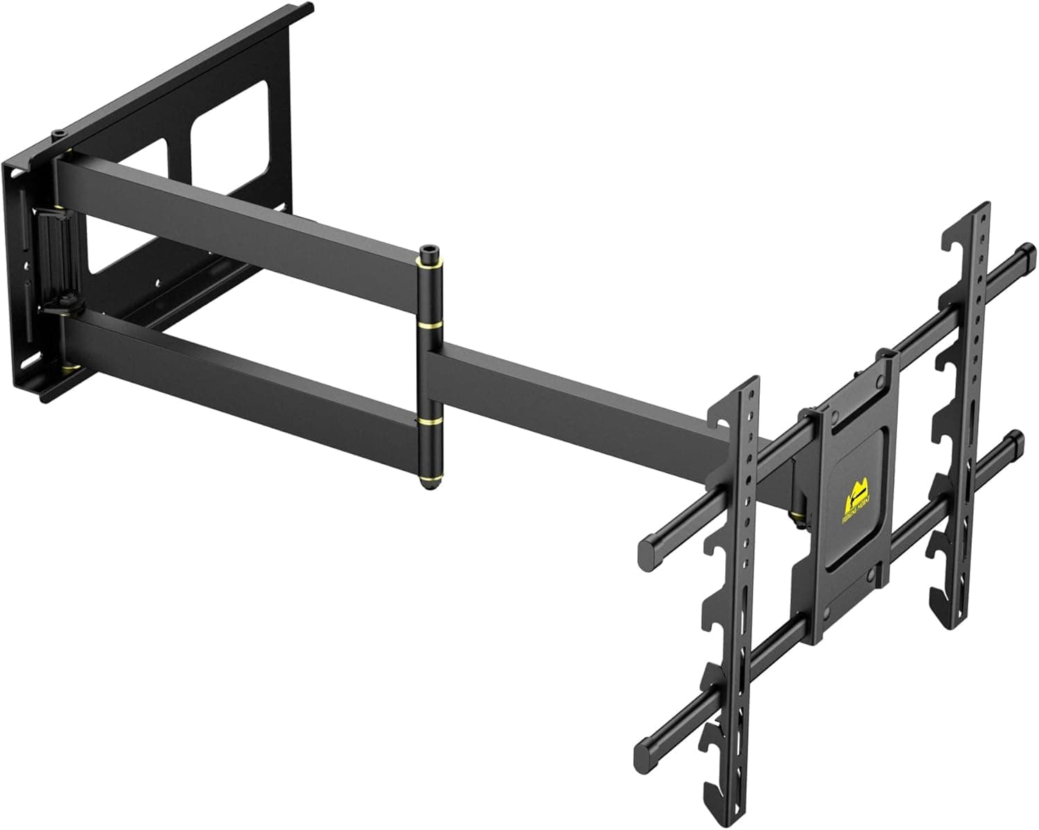 FORGING MOUNT Height Adjustment TV Wall Bracket with 920mm Long Arm for 42"-90" TVs, Articulating Arm Full Motion TV Wall Bracket with Swivel & Tilt, Holds up to 68kg, Max VESA 600x400mm