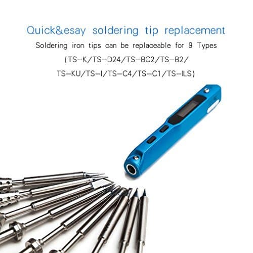 Original TS100 Mini Portable Smart Programmable Electric Soldering Iron Tip(I)