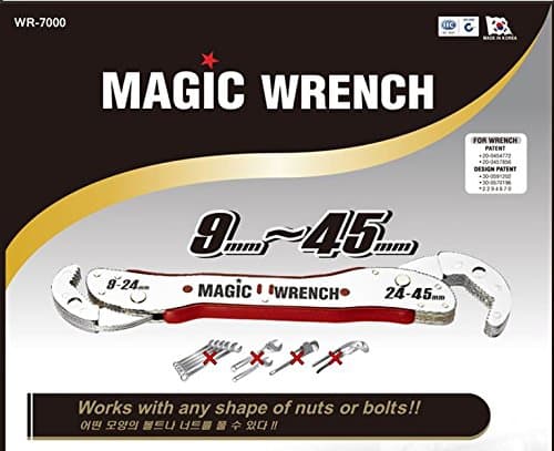 NEW MAGIC Universal Multifunction WRENCH Spanner Tools Adjustable 9㎜~45㎜