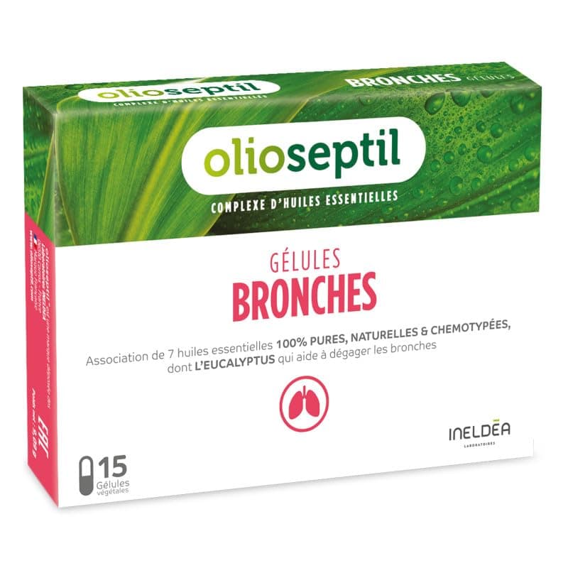 Bronchi 15 Capsules by Olioseptil