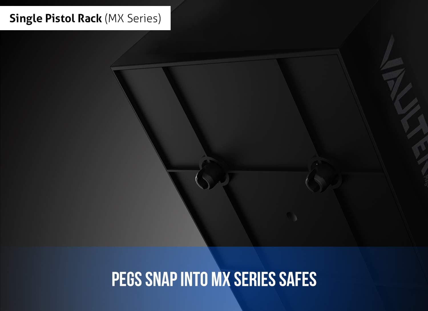 VAULTEK Modular Pistol Rack Protective Handgun Storage