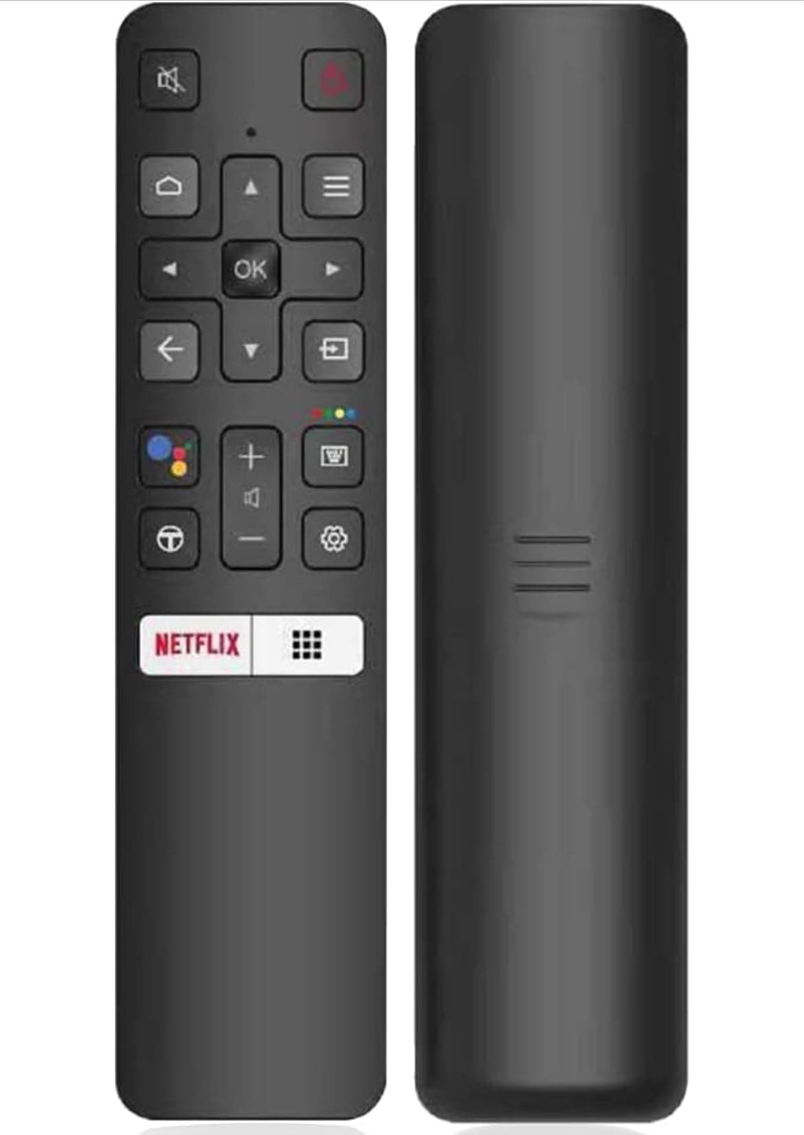 ElectvisionRemote Control Compatible with TCL Original Smart 4k led tv Without Voice Function/Google Assistant [Pack of 2]