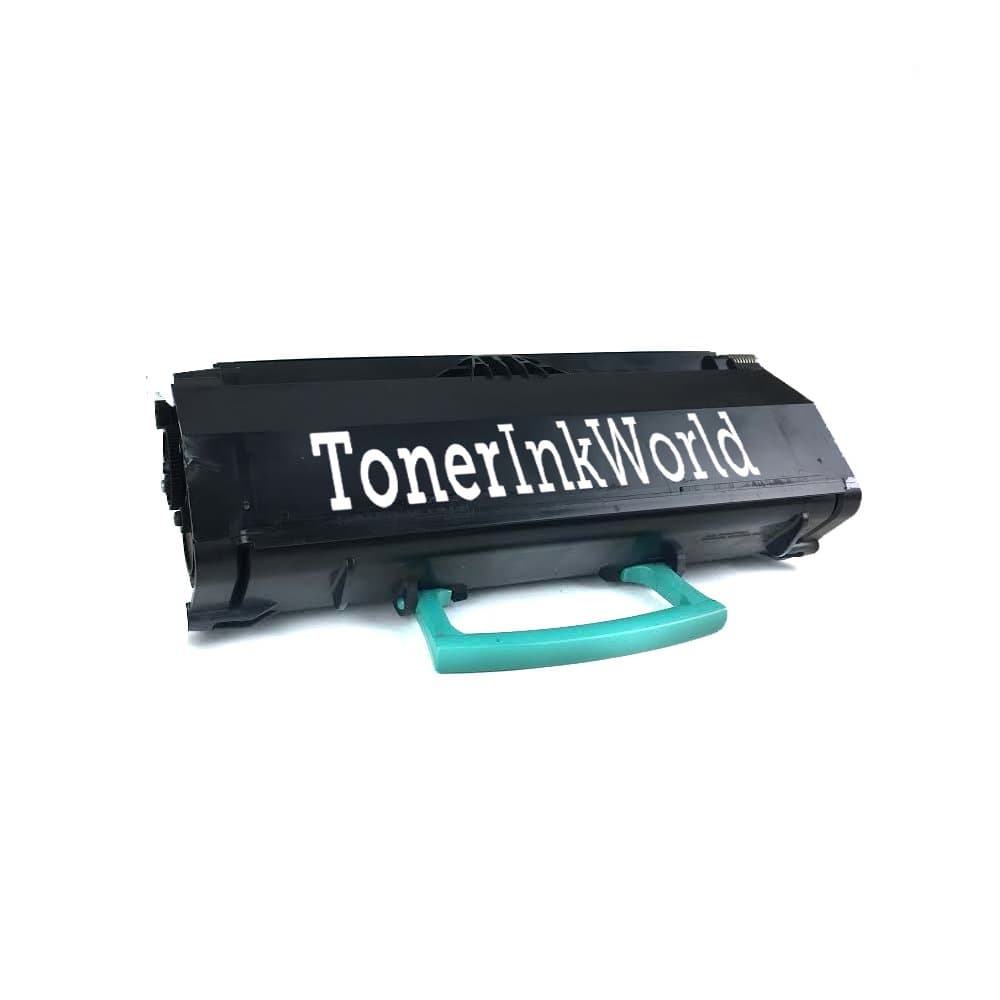 TIW E260 Replacement Black Toner Cartridge for Lexmark E260, E260d E260dn, E360, E360dn, E460 Printers High Yield 3500 Page Printing Home or Commercial Use, Cartridge No E260A21A & E260A11A