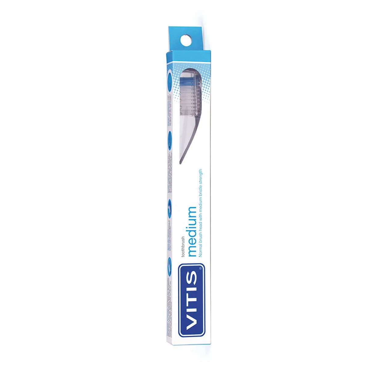 Medium Toothbrush - Manual - Recyclable Handle - Daily use - 1 Unit of Random Colours