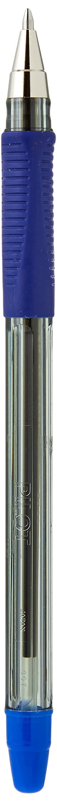 BPS-GP-M-L Grip Ballpoint 1.0 mm Tip (Pack of 12) - Blue