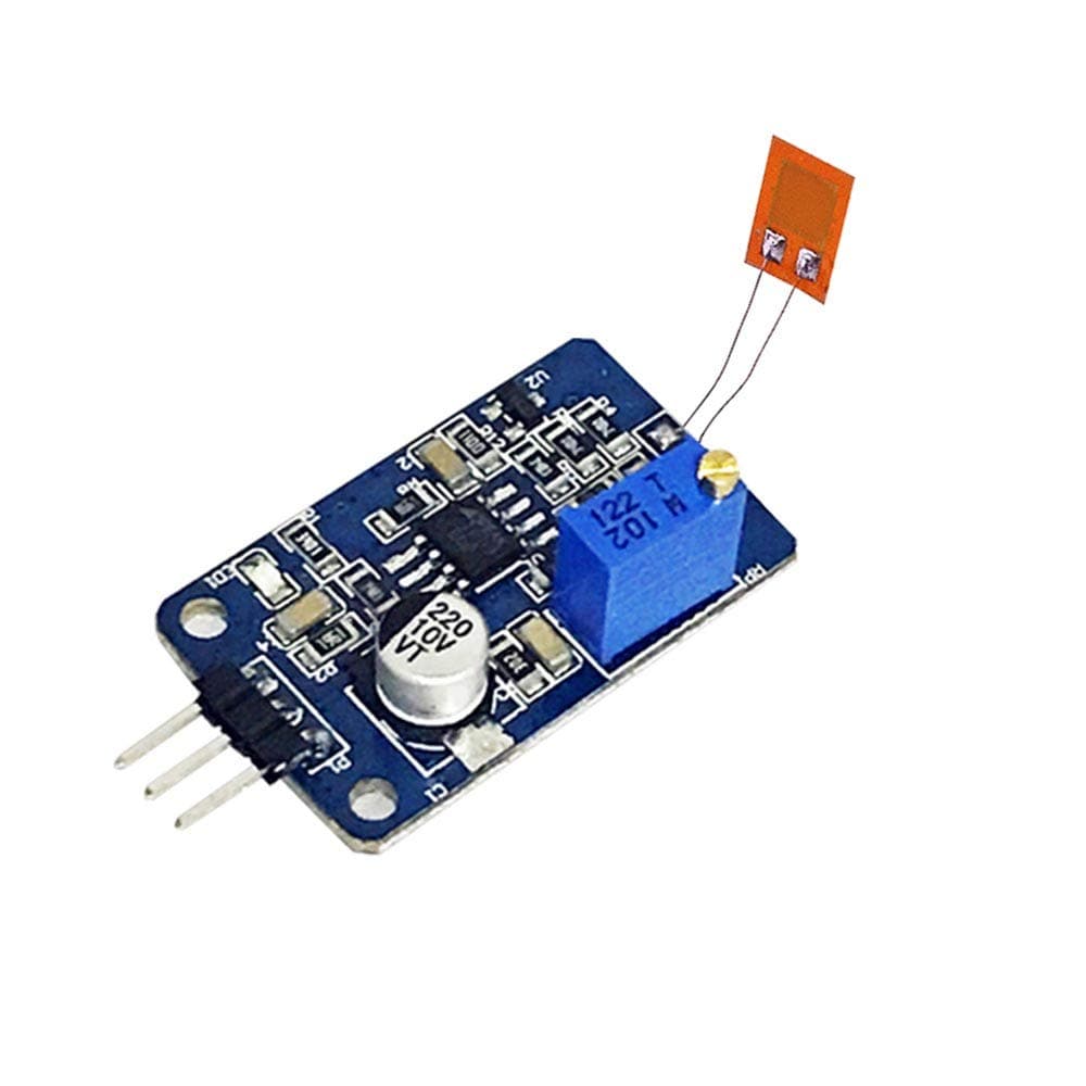 Strain Gauge 350 Ohm Bend Flex Sensor Weighing Amplifier Module Pressure Sensor Analog Output Strain Gauge Test Kit (Extension Cable)