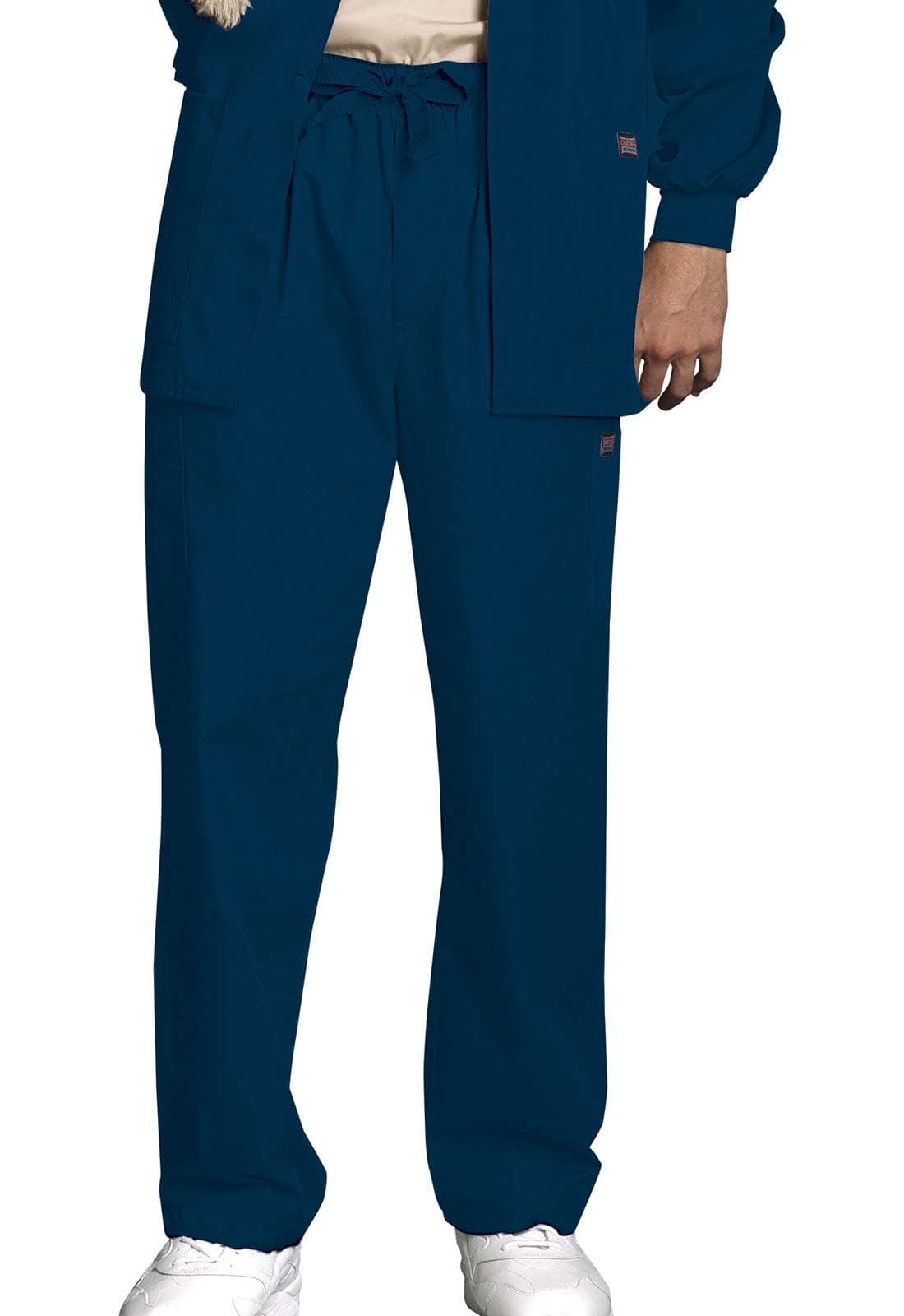 Cherokee Scrub for Men Fly Front Cargo Pant with 7 Pocket, Durable, Fade Resistant Fabric - 4000