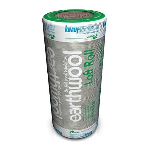 Knauf Earthwool Loft Roll 44 Combi Cut 4.90m²/Roll, floor and roof lagging, 170mm thick top layer, 4.90 Area per Roll (m2)