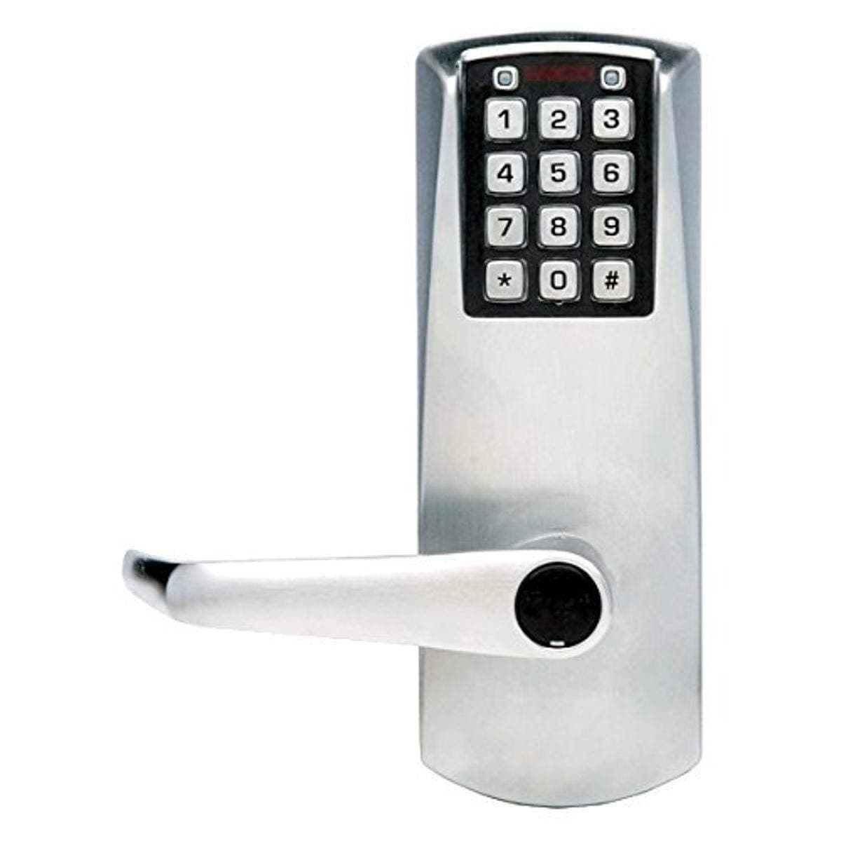 E-Plex - E2031XSLL626 Kaba Electronic Keyless Lock, Kaba Cylinder (Schlage"C" Keyway) Included, Satin Chrome Finish