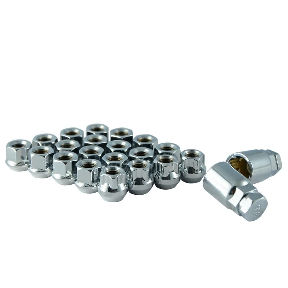 Open End Lug Nut and Lock Set (12x1.5 Thread Pitch)